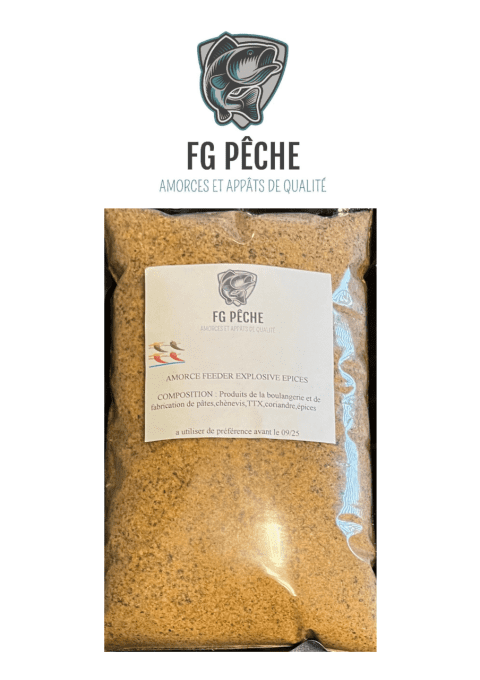 Amorce feeder explosive épicés 1 kg